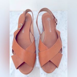 Eric Michael 3 1/4” Wedge Sandals